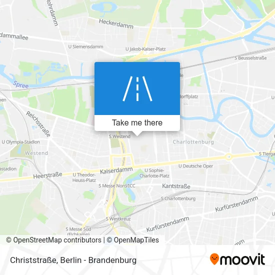 Christstraße map