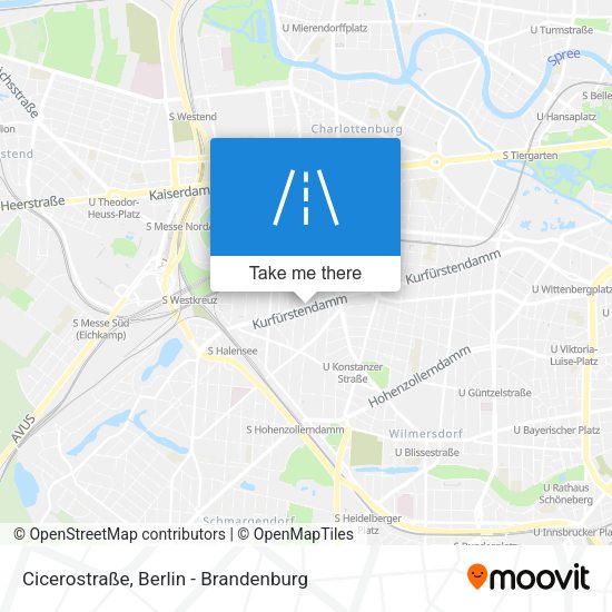 Cicerostraße map