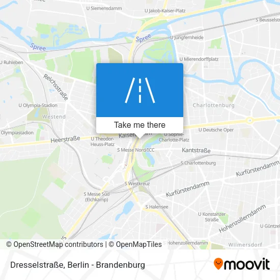 Карта Dresselstraße