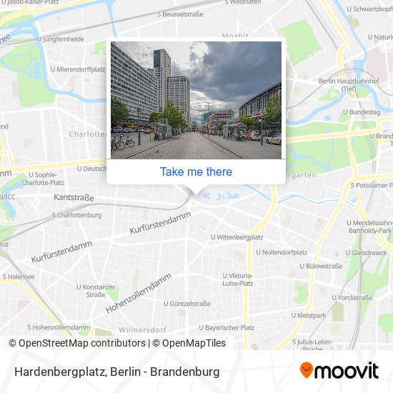 Hardenbergplatz map