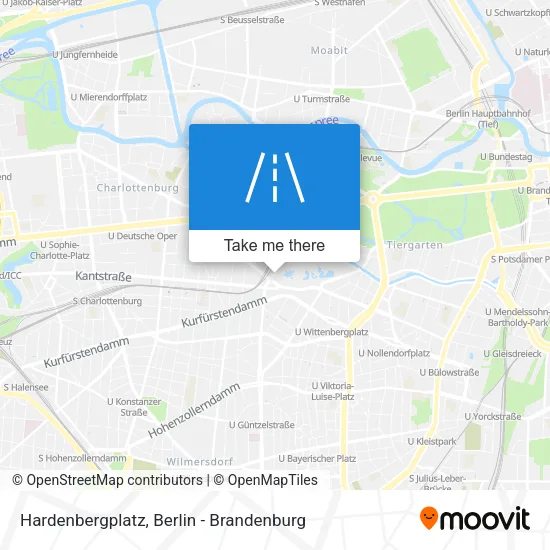 Карта Hardenbergplatz