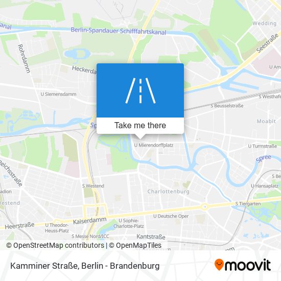 Kamminer Straße map