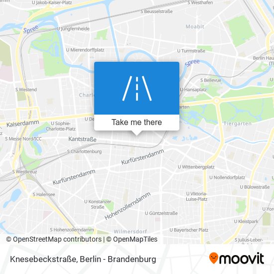 Knesebeckstraße map