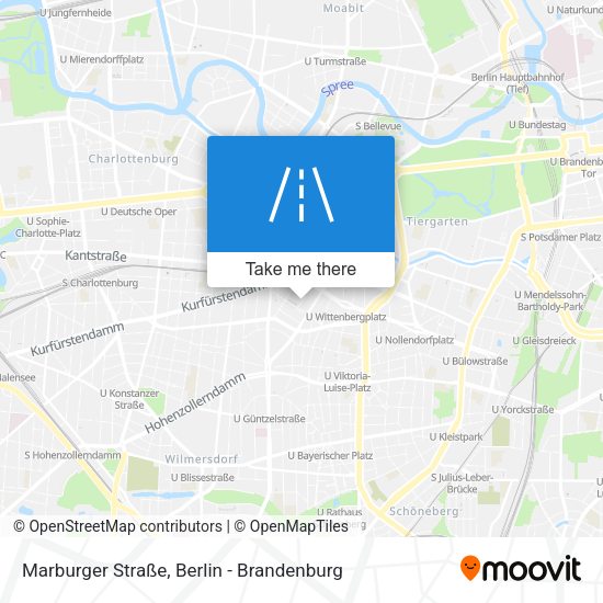 Marburger Straße map