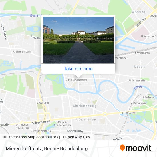 Mierendorffplatz map