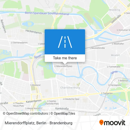 Карта Mierendorffplatz