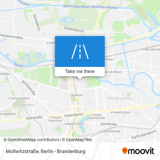 Карта Mollwitzstraße