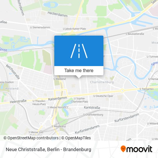 Neue Christstraße map