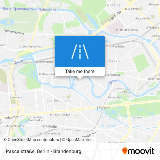Карта Pascalstraße
