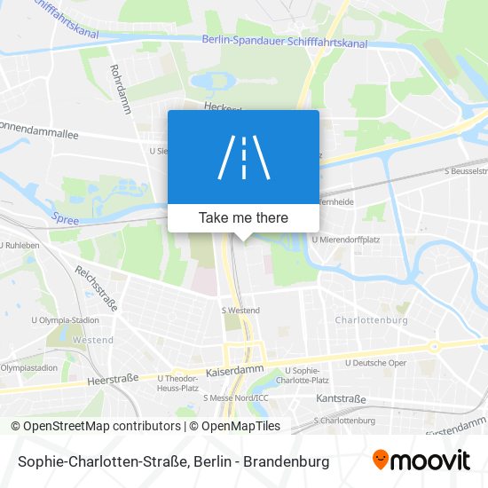 Карта Sophie-Charlotten-Straße