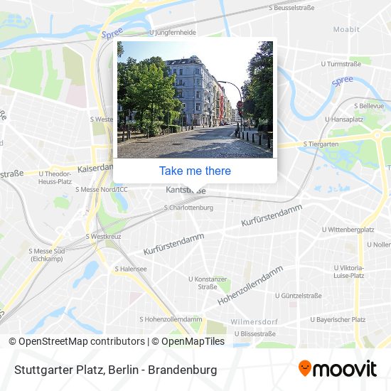 Карта Stuttgarter Platz