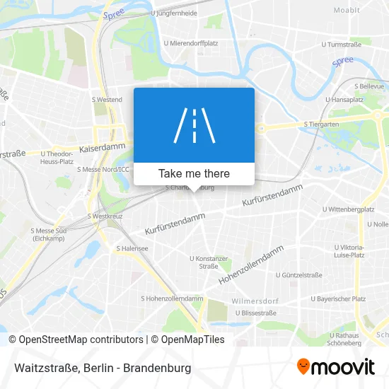 Waitzstraße map
