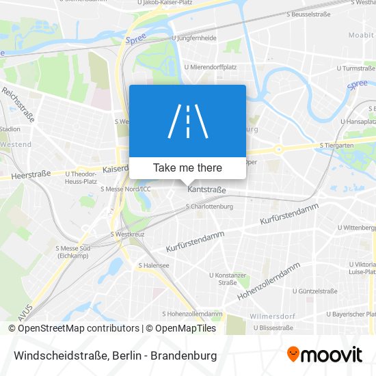 Windscheidstraße map