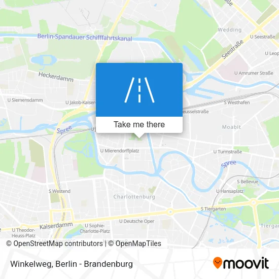 Winkelweg map