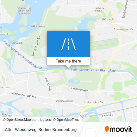Alter Wiesenweg map