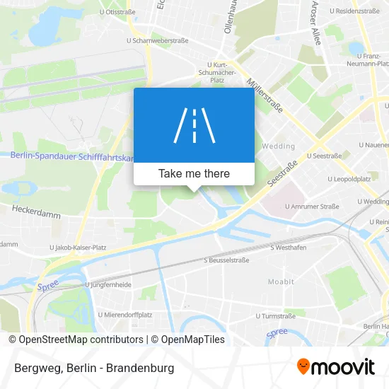 Карта Bergweg