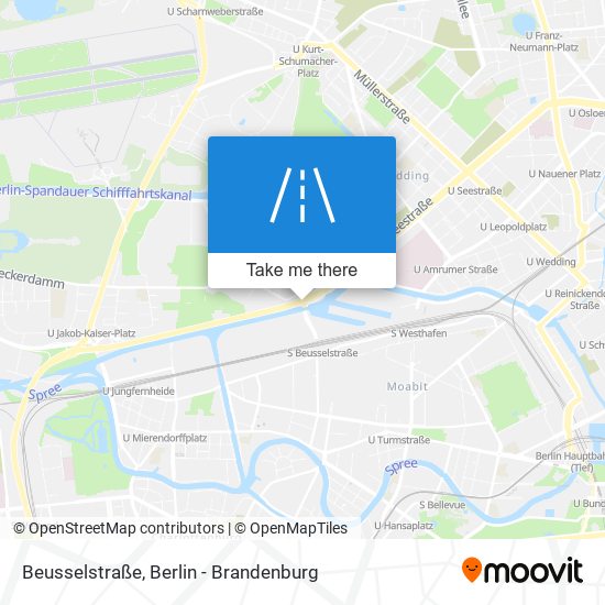 Beusselstraße map