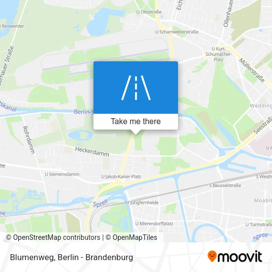 Карта Blumenweg