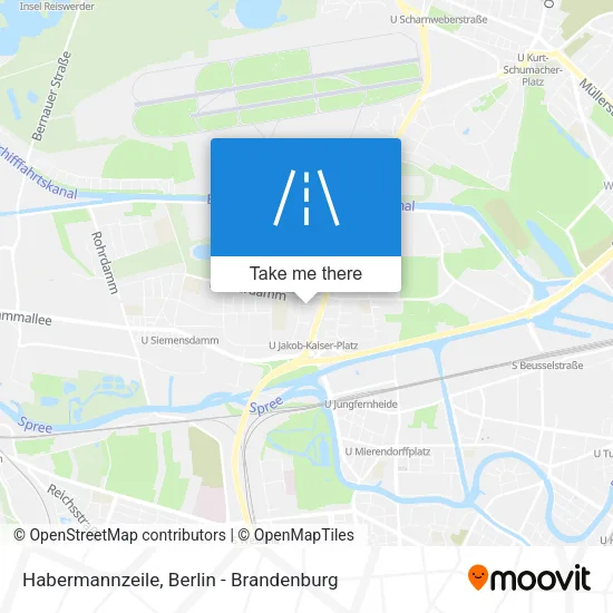 Карта Habermannzeile
