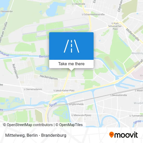 Карта Mittelweg