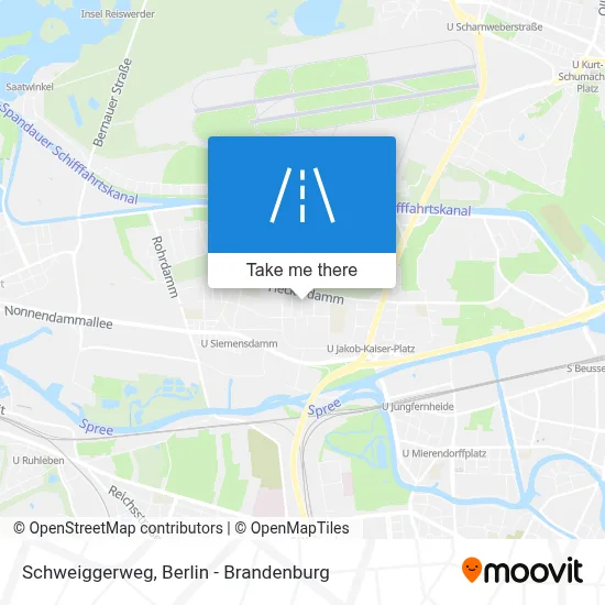 Schweiggerweg map
