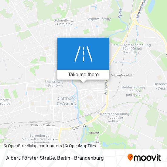 Albert-Förster-Straße map