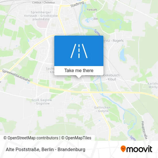 Alte Poststraße map