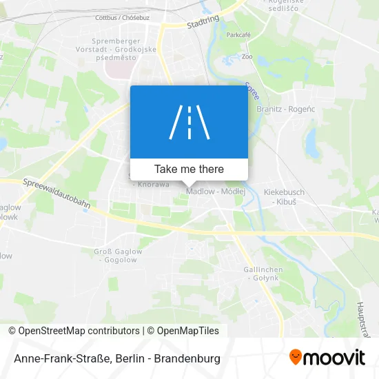 Карта Anne-Frank-Straße