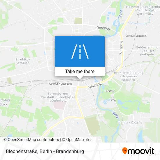 Blechenstraße map