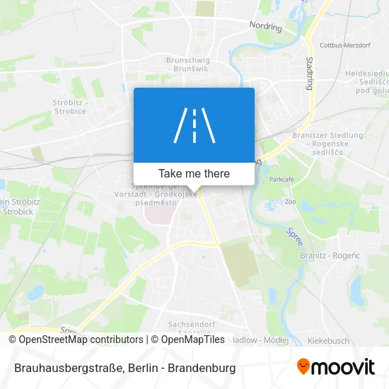 Карта Brauhausbergstraße
