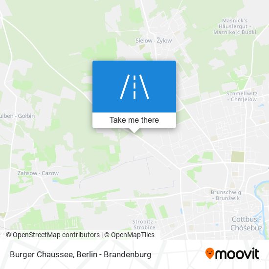 Burger Chaussee map