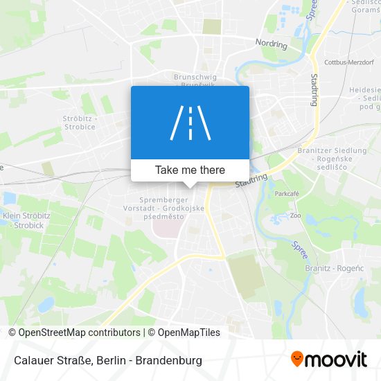 Calauer Straße map