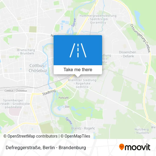 Defreggerstraße map