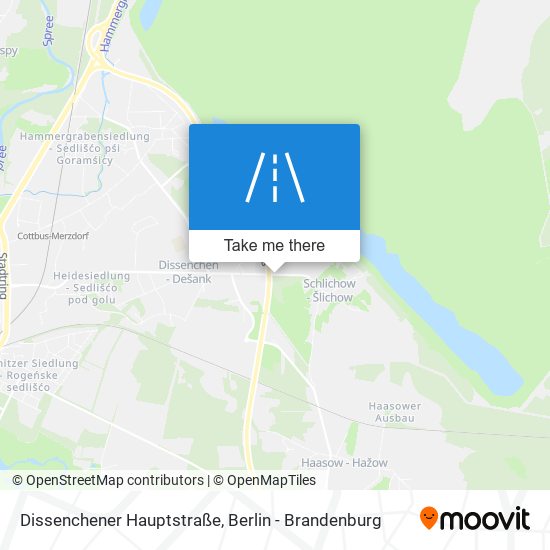 Dissenchener Hauptstraße map