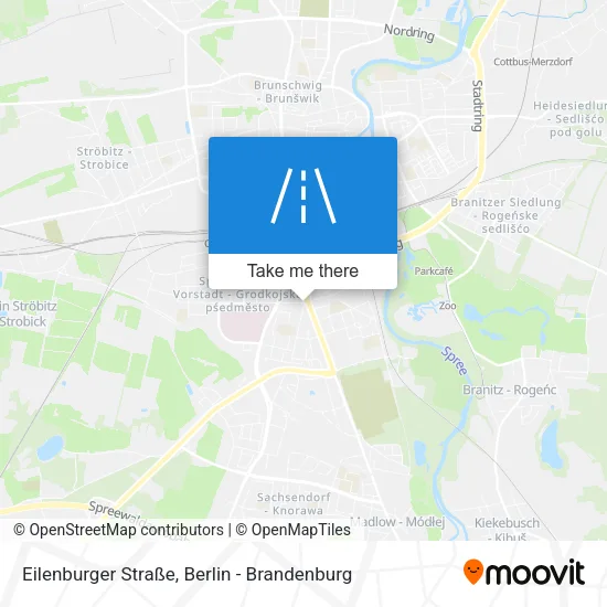 Карта Eilenburger Straße