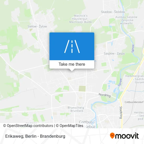 Карта Erikaweg