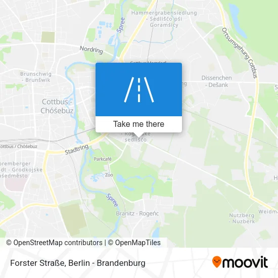 Forster Straße map