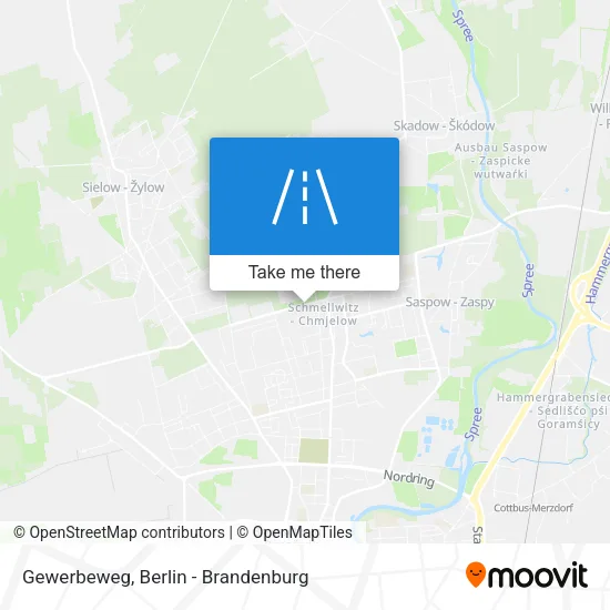 Карта Gewerbeweg