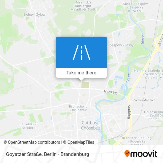 Карта Goyatzer Straße