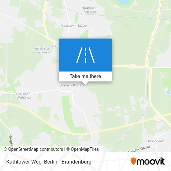 Карта Kathlower Weg