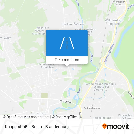 Карта Kauperstraße