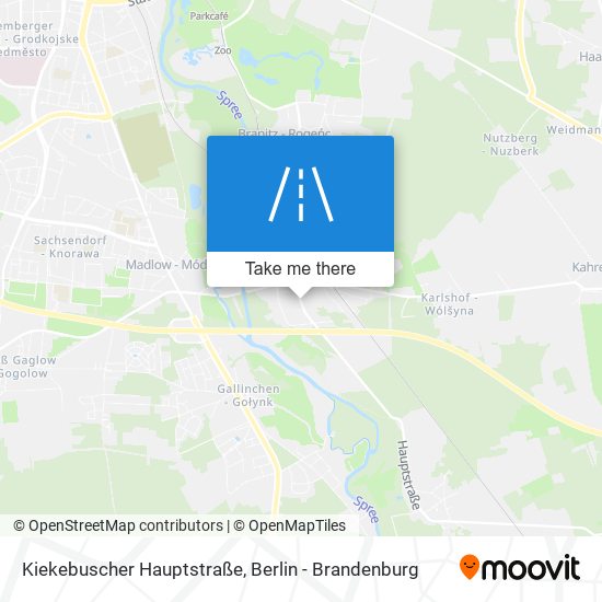 Kiekebuscher Hauptstraße map