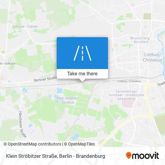Klein Ströbitzer Straße map