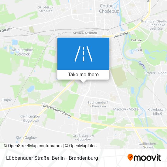 Lübbenauer Straße map