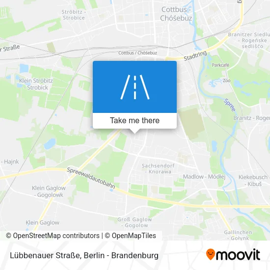 Lübbenauer Straße map