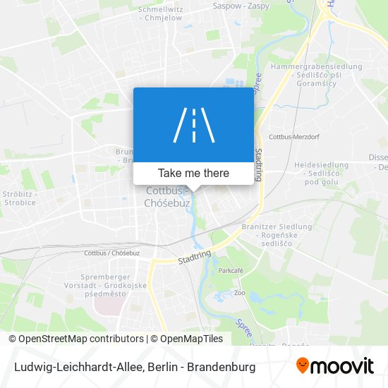 Ludwig-Leichhardt-Allee map