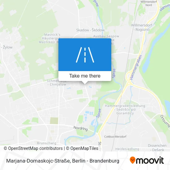 Карта Marjana-Domaskojc-Straße