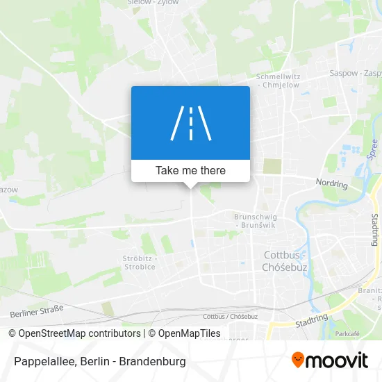 Pappelallee map