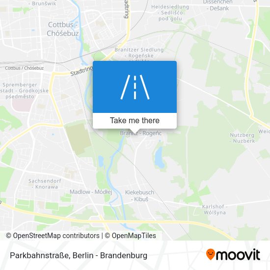 Parkbahnstraße map