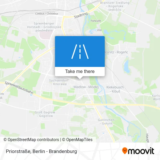 Priorstraße map